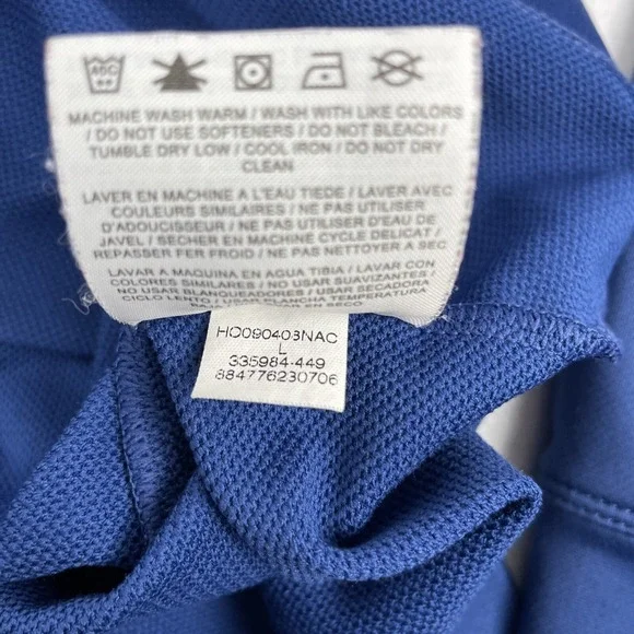 Nike Jacket Men's Size Large Nike Golf Fit Dry Blue Caddying Course Cold Weather - Picture 11 of 16